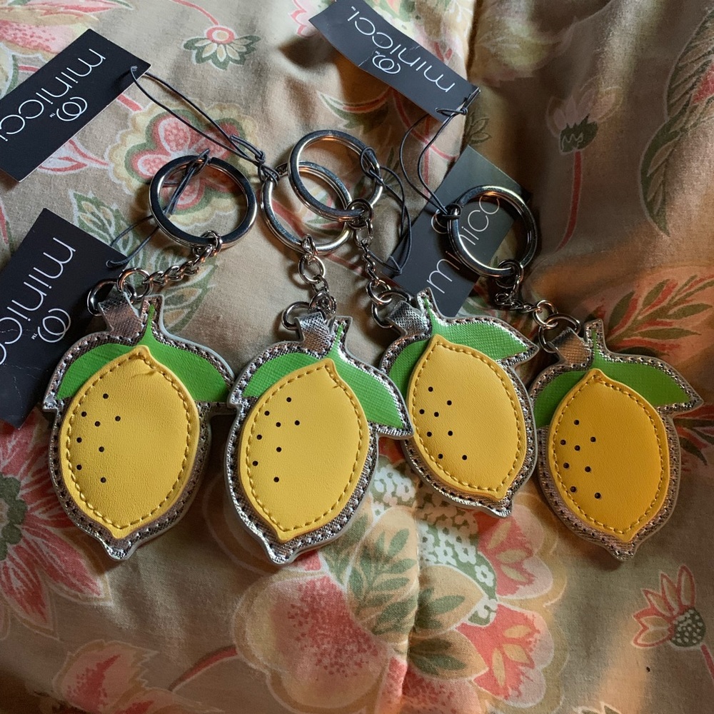 Lemon Keychains